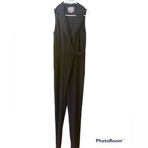 Vera Moda Long Sleeveless Black Professional Attire Jumpsuit